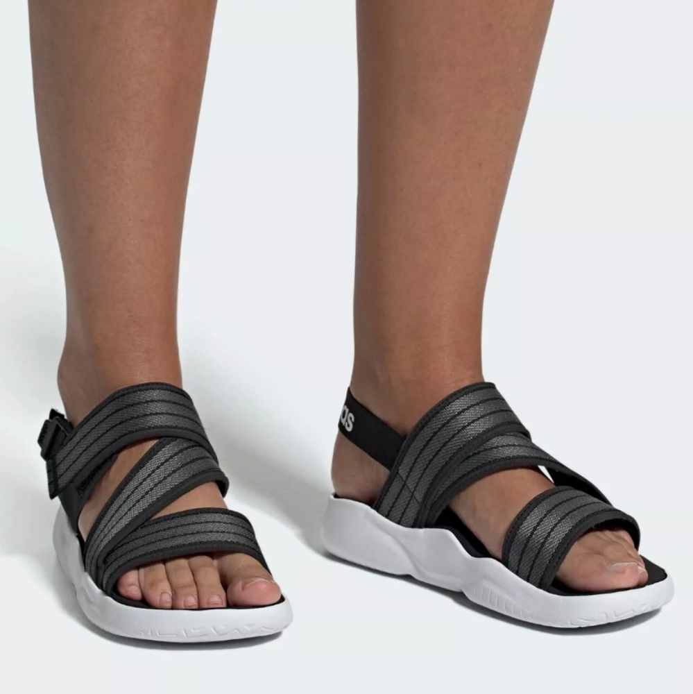 Adidas 90's Women's adilette Slingback Strap Sport Outdoor Sandals Size 7 - Picture 11 of 11
